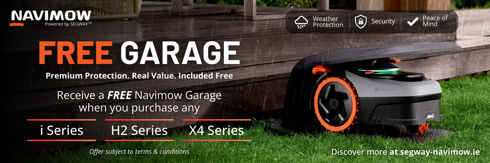 Segway Navimow Free Garage Offer